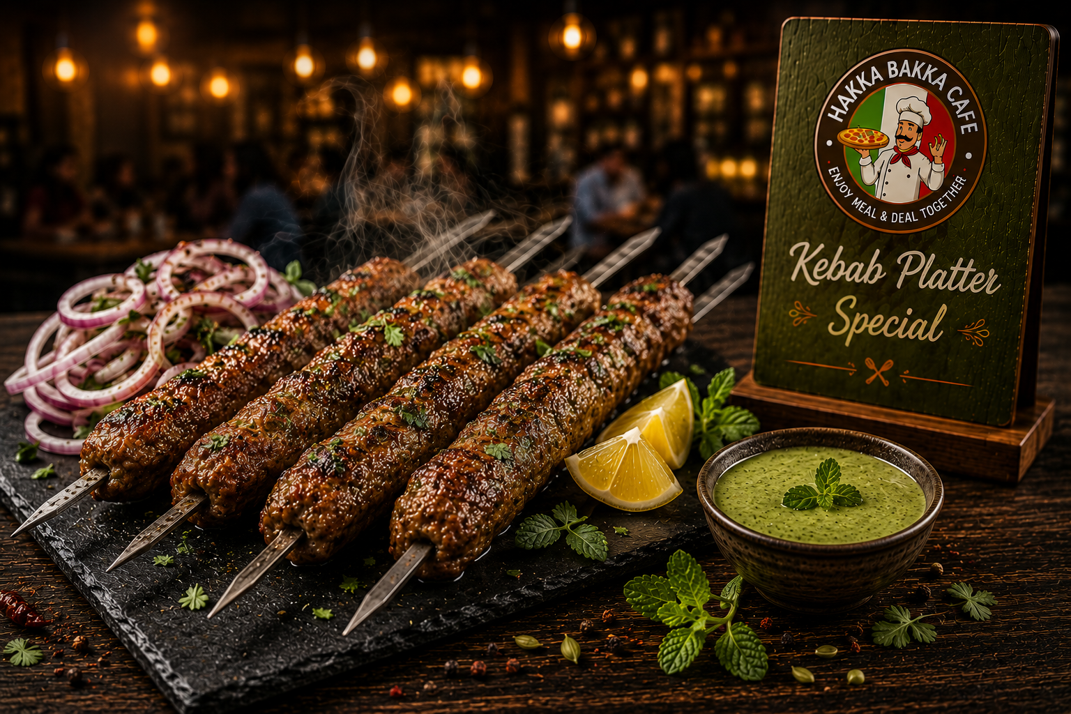 Seekh Kabab Platter