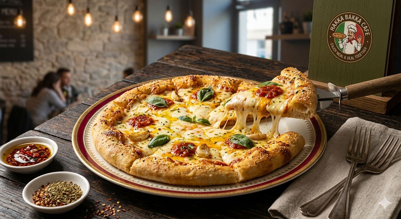 Gourmet Pizza Burst