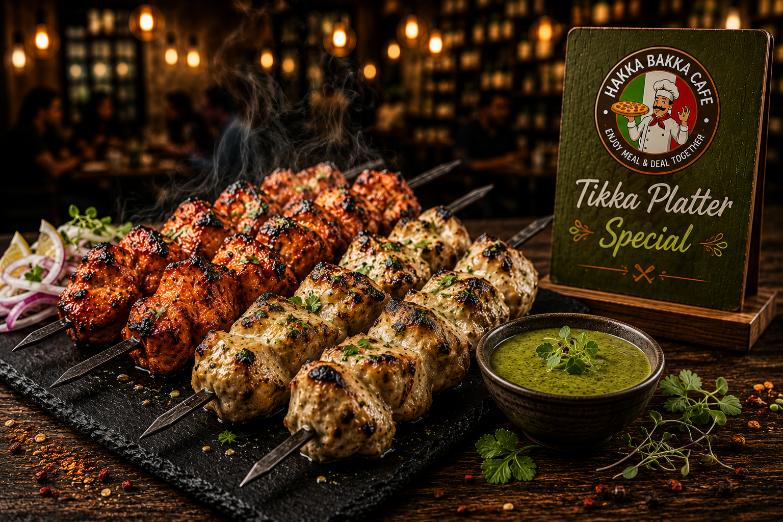 Chicken Tikka Platter